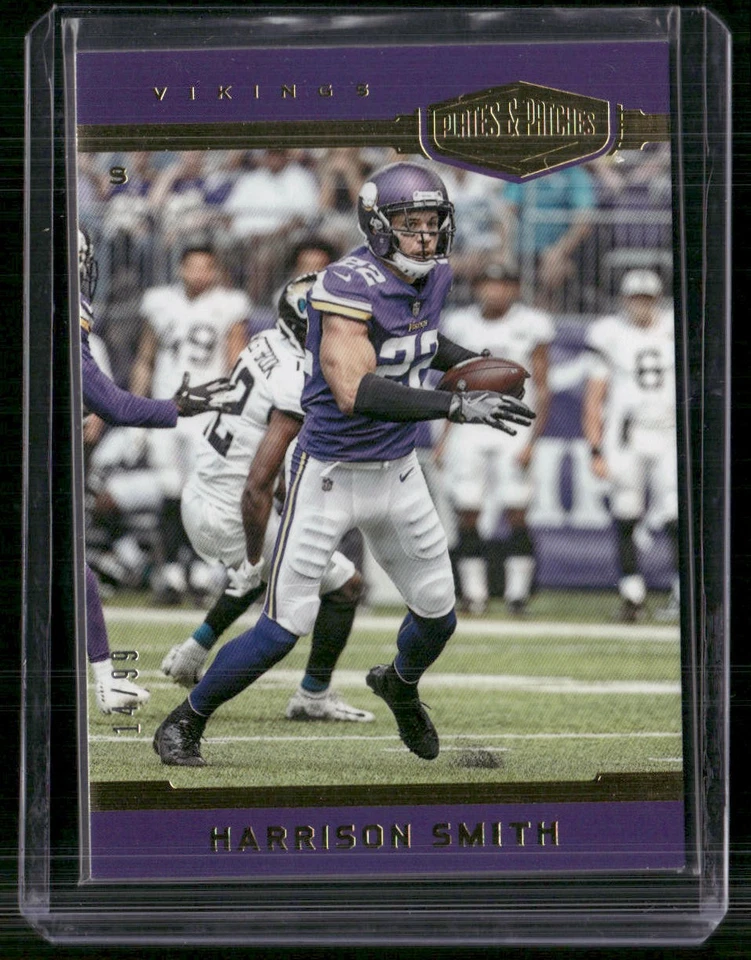 2018 Panini Plates & Patches #119 Harrison Smith #/99 - Image 1 of 2
