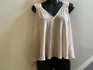 FOREVER 21 CONTEMPORARY LADIES SALMON PINK TOP SIZE XS, 4-6 UK - Picture 1 of 2