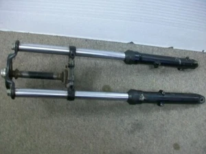 OEM! Nice 1977 Honda XR75 Front Forks XR 75 Triple Clamps Straight & Clean - Picture 1 of 9