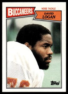 1987 Topps  David Logan #391 Tampa Bay Buccaneers
