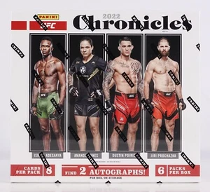 2022 PANINI CHRONICLES UFC HOBBY BOX NEW FACTORY SEALED - Picture 1 of 2