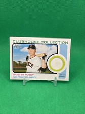 Buster Posey 2022 Topps Heritage Clubhouse Collection Relic #CC-BP! Giants