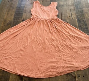 Dot Dot Smile size 7 girls Whimsical cross back maxi dress new - Picture 1 of 6