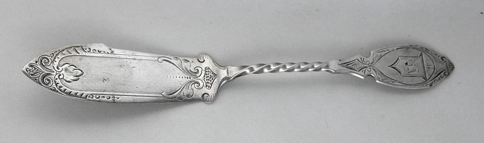 Moneda de plata Newell Harding (aprox. 1835) maestro esparcidor de mantequilla Foto 1 de 1