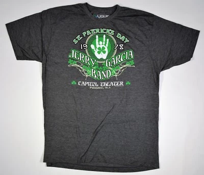 ФУТБОЛКА JERRY GARCIA BAND-ST PATRICKS DAY-CAPITOL1978-M, L, XL Grateful Dead VNTGE - Изображение 1 из 3