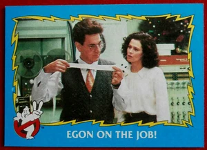 GHOSTBUSTERS II - Card #12 - EGON ON THE JOB! - TOPPS 1989 - Picture 1 of 2