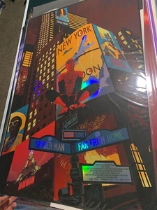 Raid71 Spider-Man Far From Home Foil 24x36 Marvel MCU Nt Mondo Screenprint - Picture 1 of 2