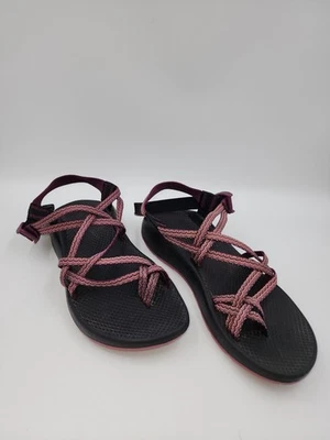 Sandalias Chaco Z Cloud para mujer talla 10 doble correa aire libre Trail Sport rosa negro Foto 1 de 4