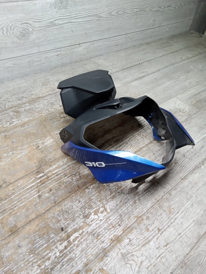 BMW G310R G310 2021 21-25 cubierta de faros carenado embellecedor azul DL-688 Foto 1 de 4
