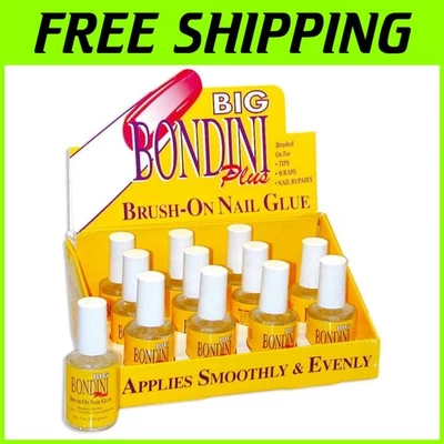 Paquete de 12 botellas de pegamento para uñas de secado rápido para todo uso Foto 1 de 3