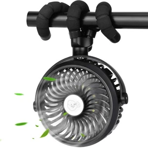 Stroller Fan Mini Portable Fan USB Personal Fan Long Working Handheld Fan 12pcs - Picture 1 of 7