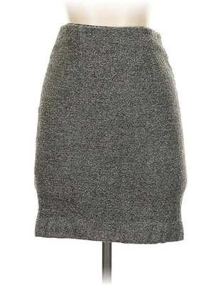 Falda de lana gris Barneys New York CO-OP para mujer 2 Foto 1 de 2