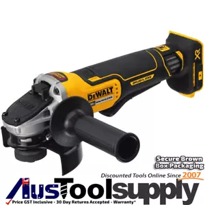 Dewalt Brushless 18V / 20V Cordless Grinder 115mm Paddle switch DCG413 - Picture 1 of 4