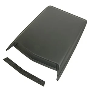 UNIVERSAL PERFORMANCE GT HOOD SCOOP AIR VENT BLACK ABS PLASTIC BOND ON 25x19x2 - Picture 1 of 1