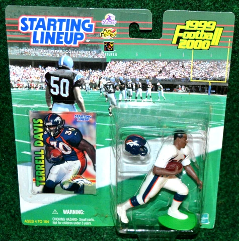 Denver Broncos Terrell Davis 1999-2000 Starting Lineup Figure Cover