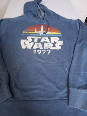 Sudadera con Capucha Star Wars Para Hombres Azul Gris Talla X-Grande Pullover  Foto 1 de 4