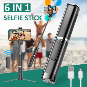 Selfie Stick Tripod Remote Desktop Stand Smart Phone Holder For iPhone Samsung