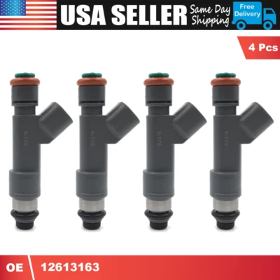 4pcs Fuel Injectors 12613163 For Chevrolet 2009-2011 HHR 2010-2012 Malibu 2.4L - Изображение 1 из 4