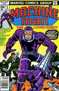 Machine Man # 1 NM 1978 Jack Kirby Marvel Comics Zeitungskiosk * versandkostenfrei mit 35 $ Combo - Bild 1 von 5