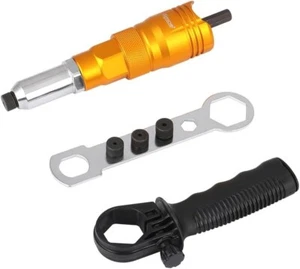 Hoteche Rivet Gun Adapter Kit Cordless Drill Riveter Tool Rivet Attachment for P - Picture 1 of 7