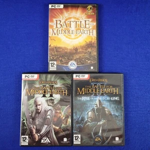 pc LORD Of The RINGS Battle For Middle Earth Games - Make Selection REGION FREE - Picture 1 of 9
