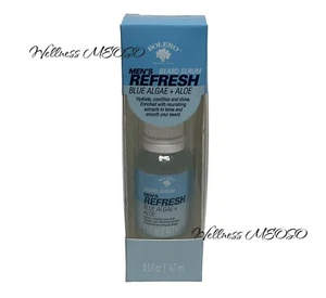 Bolero Men's Beard Serum Refresh Blue Algae & Aloe 0.5 Fl oz Hydrate, Condition - Picture 1 of 4