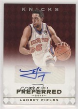 2011-12 Panini Preferred /99 Landry Fields #303 Auto