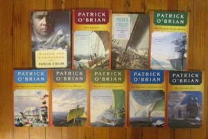 Lot of 9 Patrick O’Brian Aubrey/Maturin Books (Trade Softcover Books) - Picture 1 of 1