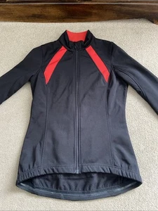 Cycling Jacket Ladies Size 10 Fleece Lined Slim Fit Back Pockets - Picture 1 of 8