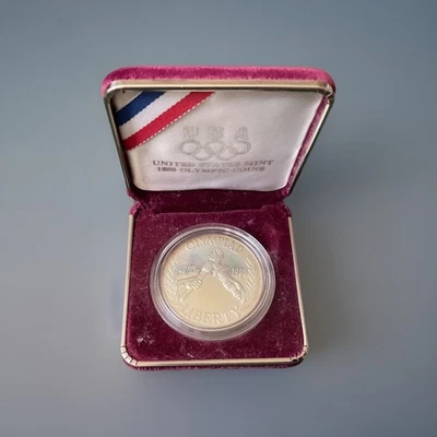 1988 S Silver Proof Olympics Coin - T5 - Image 1 of 3