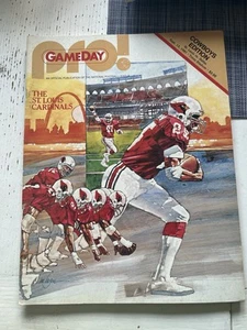 Vintage Rare September 13 1981 Dallas Cowboys St Louis Cardinals Gameday Program - Bild 1 von 2