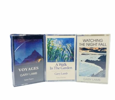 Cassette tape music hit song vtg mix lot 2 Voyages piano Gary Lamb walk garden - Image 1 of 3