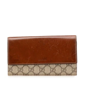 Cartera GUCCI GG Supreme 410100 Mujer 【Usada】 - Imagen 1 de 12