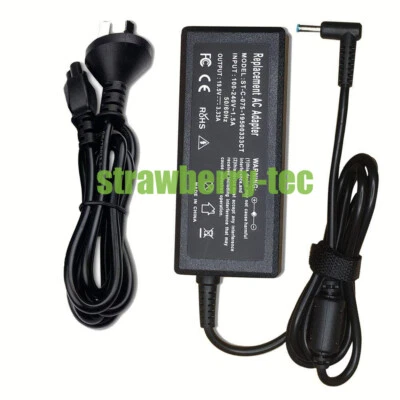 Charger AC Adapter Power Cord for HP 250 G2 G4 G5 Windows 10 Dual Core Laptop - image 1 of 4