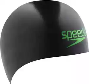 Speedo Fastskin 3 Swimming Cap Black Comfort Performance Mens Womens RRP £29.99 - Picture 1 of 2