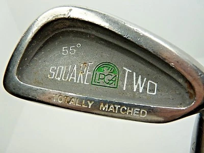 Square Two LPGA Totally Matched 11 Club SW 55* Lady Petite Shaft Kelmac Grip - Image 1 of 4