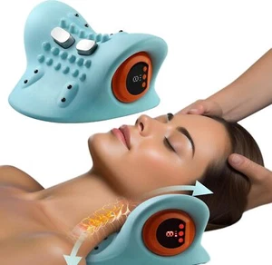 Hugterra Masajeador 2024 Nuevo Relajante de Cuello Portátil Shiatsu Masaje Almohada Cervical - Imagen 1 de 12