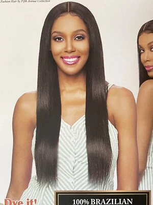 Peluca delantera Vanessa 100 % cabello humano brasileño Swissilk encaje - TMH35 S28-30 Foto 1 de 4