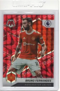 BRUNO FERNANDES 2021-22 PANINI MOSAICO PREMIER LEAGUE ROJO REACTIVO #141 - Imagen 1 de 2