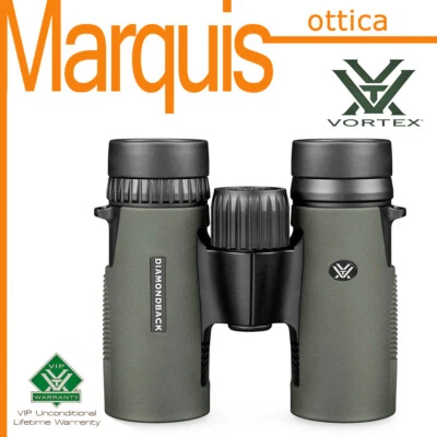 VORTEX BINOCOLO DIAMONDBACK  HD 10X28     GARANZIA A VITA      ottica Marquis - Immagine 1 di 4