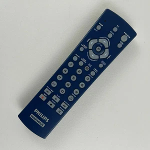 Phillips Magnavox CL013 CL014 CL015 UNIVERSAL VCR TV CBL Remote Control - Blue - Picture 1 of 5