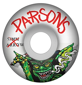 Ruedas de monopatín Arrow CS Formula Straight Shots Dean Parsons Gremlin 53 mm 83b - Imagen 1 de 1