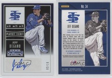 2015 Panini Contenders College Playoff Ticket /15 Jeff Degano #34.1 Auto