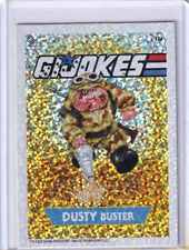 GI JOKES Joe FOIL 'Dusty Buster' Cards GPK Pingitore Magic Marker Art MINT! 38a