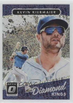 2017 Donruss Optic Panini Rewards White Sparkle Prizm Kevin Kiermaier #27 - Image 1 of 2