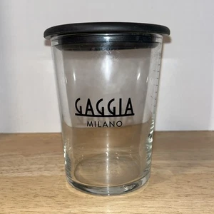 Gaggia Milano Glass Milk Carafe Frother Cup - Picture 1 of 3