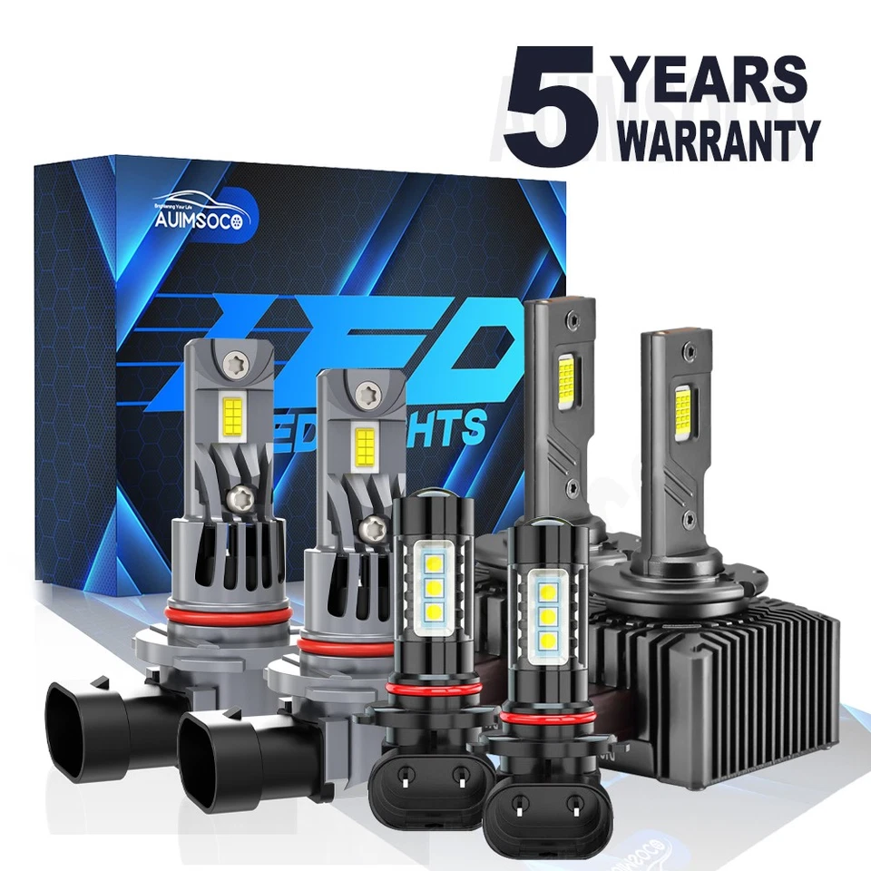 Faro LED 6500K para Mercury Montego 2005-2007 + bombillas antiniebla listas para Canbus Foto 1 de 4