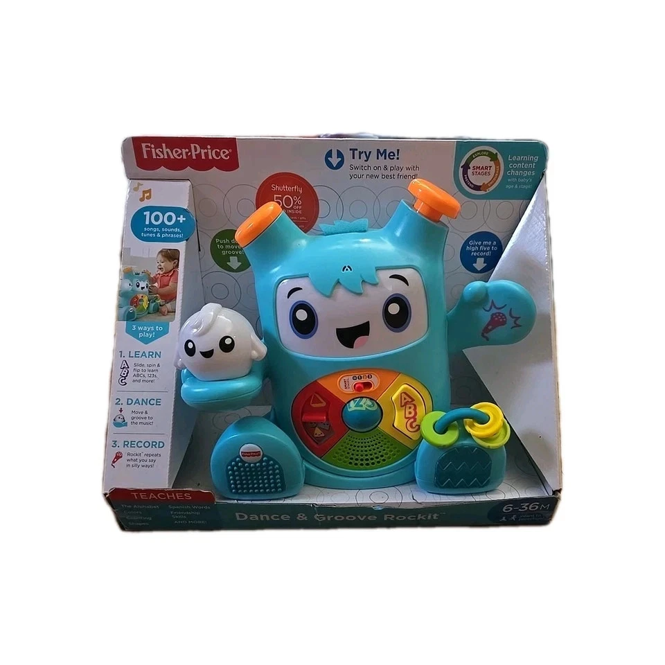 Fisher-Price Dance & Groove Rockit - NEW - Image 1 of 1