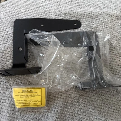 2 cabeceros soportes metálicos número de sueño base modular montaje en madera caja tornillo de resorte Foto 1 de 4