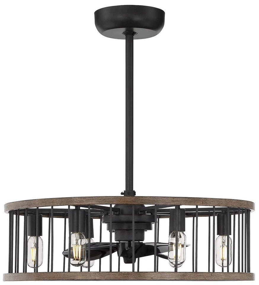 Kona 6-Light Fan D'Lier in Sapele - Image 1 of 1